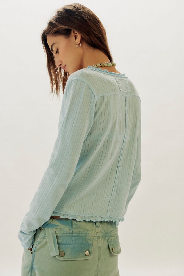 We The Free Penny Pointelle Cardi #1