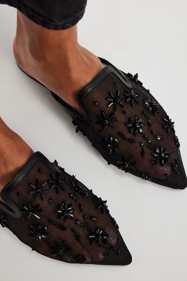 Sierra Sheer Crystal Mules Free People