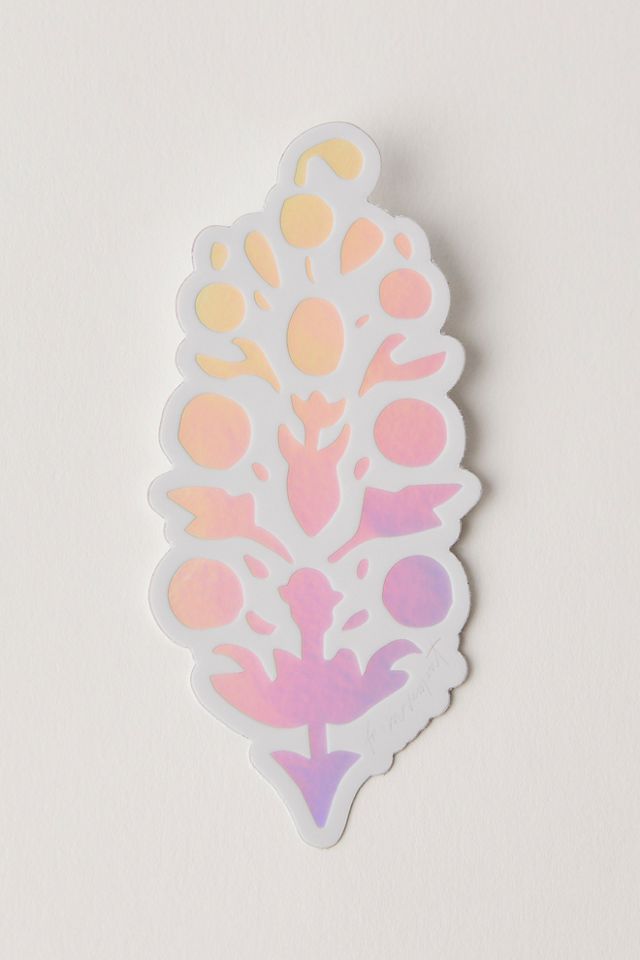 Holographic Buti Logo Sticker #1