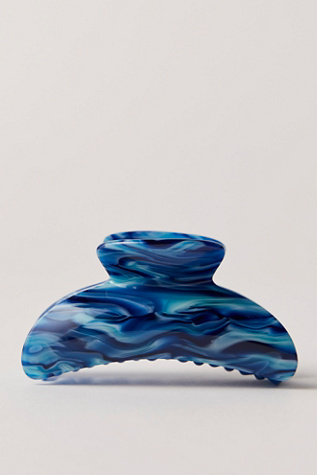 Machete Grande Heirloom Claw Clip at Free People in Blue