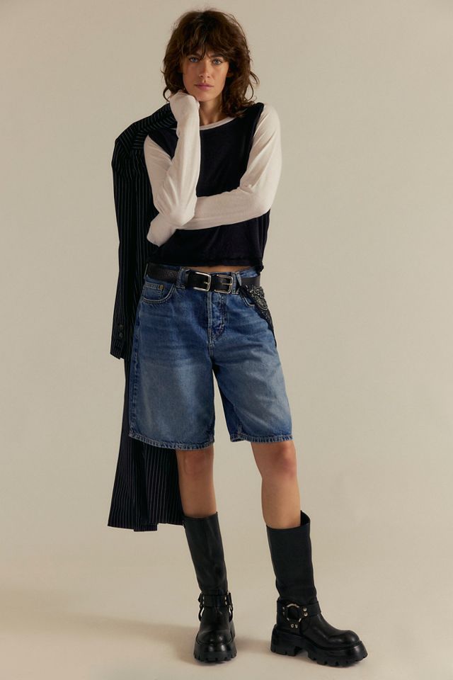 【Free People】モンタナショーツ デニム freep4657945382_1746024133221_