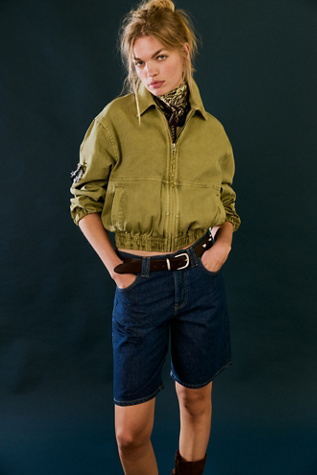 We The Free Montana Shorts en Dark Rinse, pour femme taille: 26 chez Free People