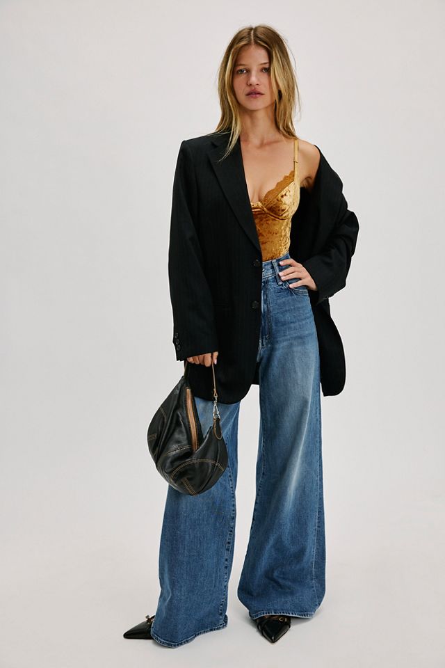 Somewhere Sometime Velvet Bodysuit #2