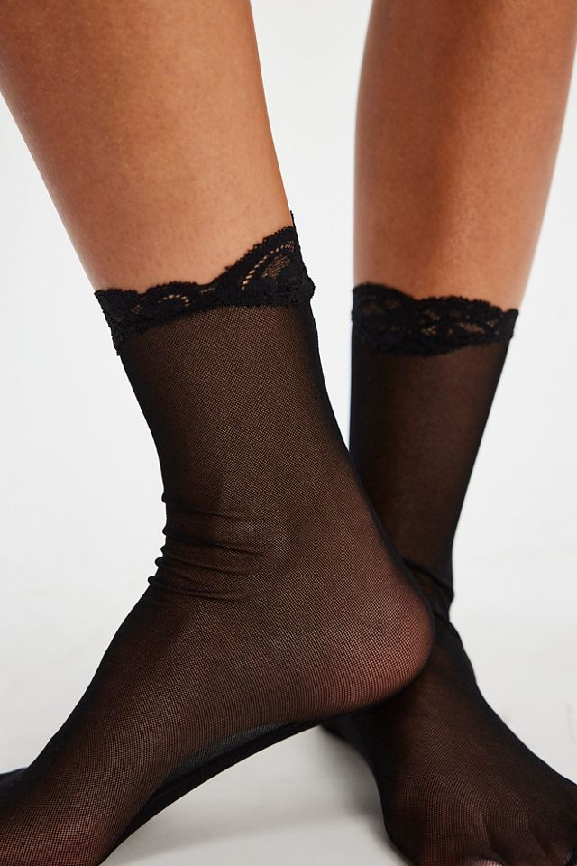 Only Hearts Tulle Lace Ankle Socks #1