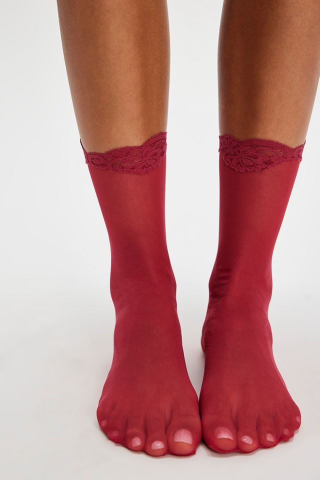 Only Hearts Tulle Lace Ankle Socks #1