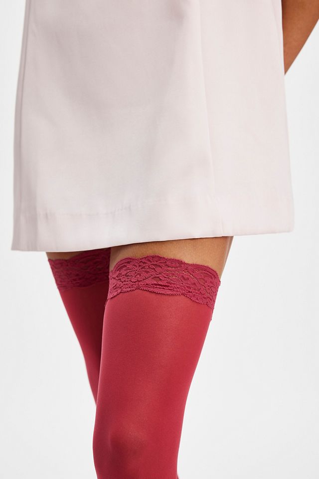 Tulle Lace Over The Knee Socks #1