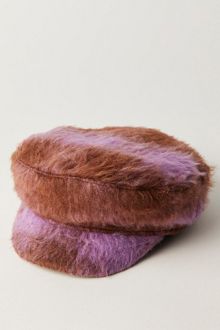 Upstate Wool Cadet Cap At Free People In Pink/Rose