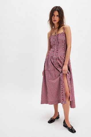 Damson Madder Simone Slip Midi Dress | Free People