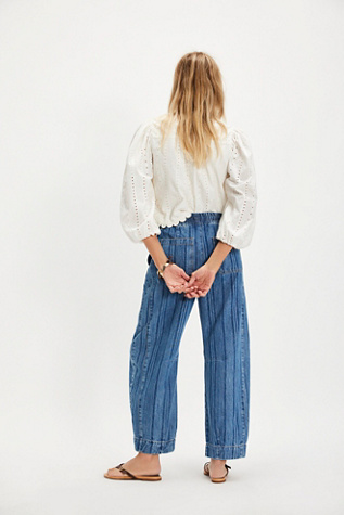 Damson Madder Felix Twill Jeans - thumbnail 2