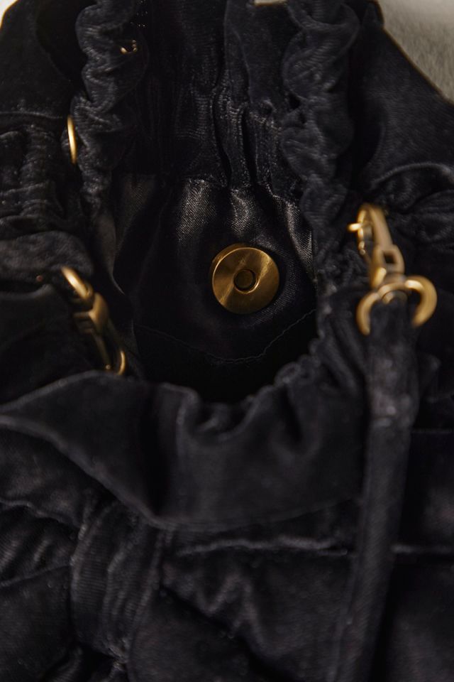 Sac Belle en velours avec nœud #5