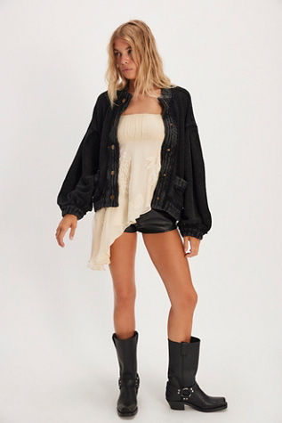 Женские кардиганы We The Free Cute In This Cardi, цвет: Чёрный — фото 3