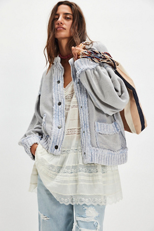 We The Free Cute In This Cardi at Free People in Grey, Size: M