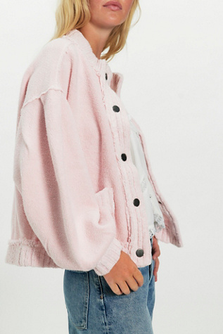We The Free Cute In This Cardi at Free People in Primrose Pink, Size: Medium