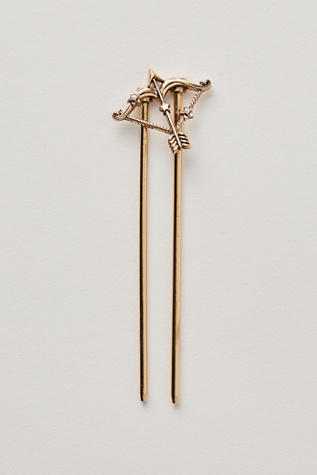 Zodiac Hair Pin At Free People In Sagittarius