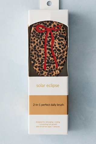 Solar Eclipse Handpainted Acetate 2-in-1 Brush