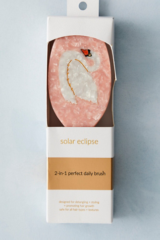 Solar Eclipse Handpainted Acetate 2-in-1 Brush