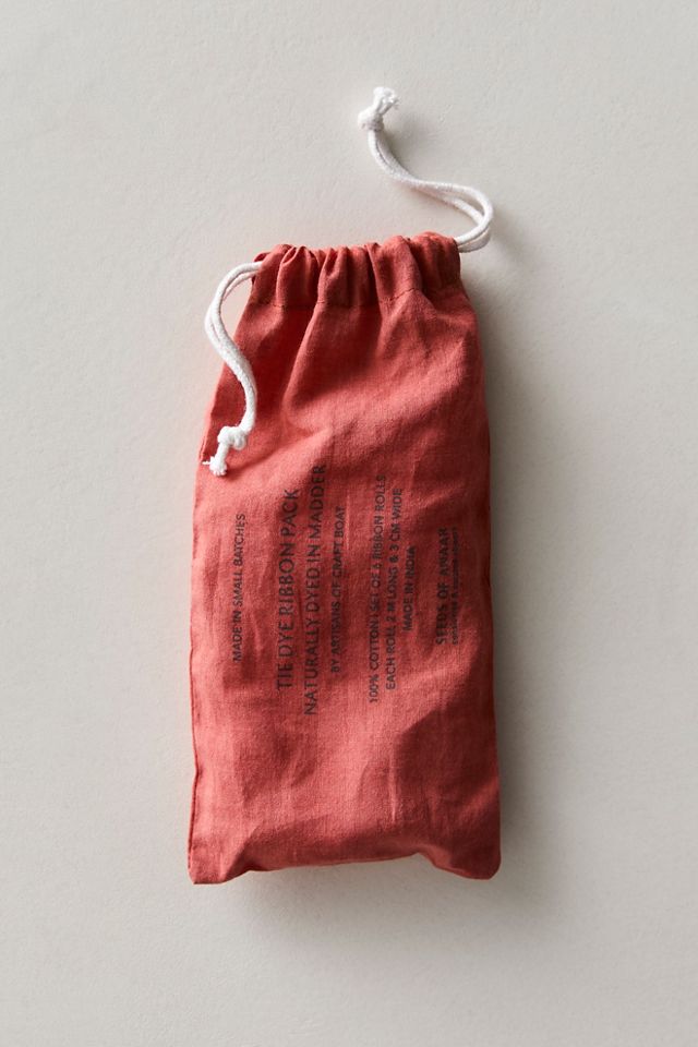 Craft Boat Natural Dyed Ribbon #1