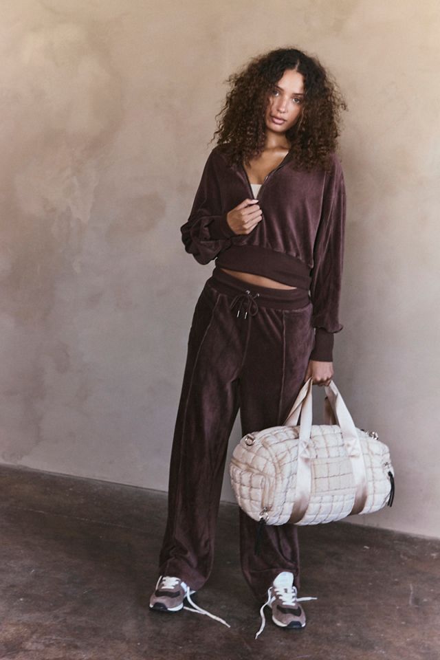 Velour sweatpants set hotsell