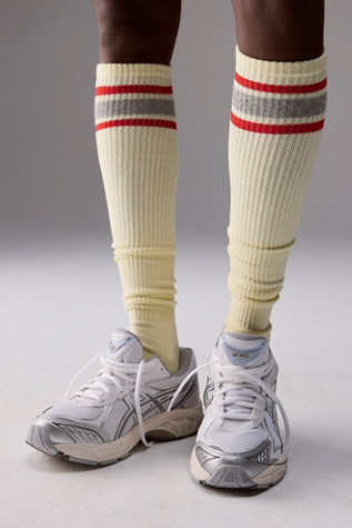 Knee High Logo Stripe Socks