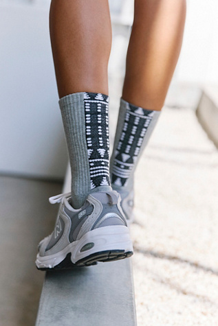 Front Runner Tube Socks by FP Movement at Free People, Grey