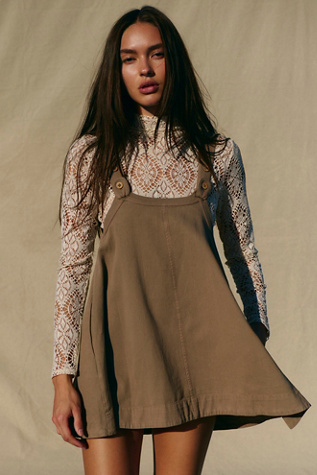 Aldora Mini by free-est at Free People in Dusted Cocoa, Size: Small