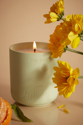 Caftari Elixir Candle at Free People in Green