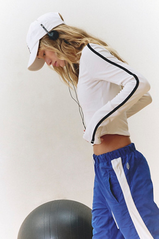Retro Rider Layer Top by FP Movement at Free People, White/Black, S
