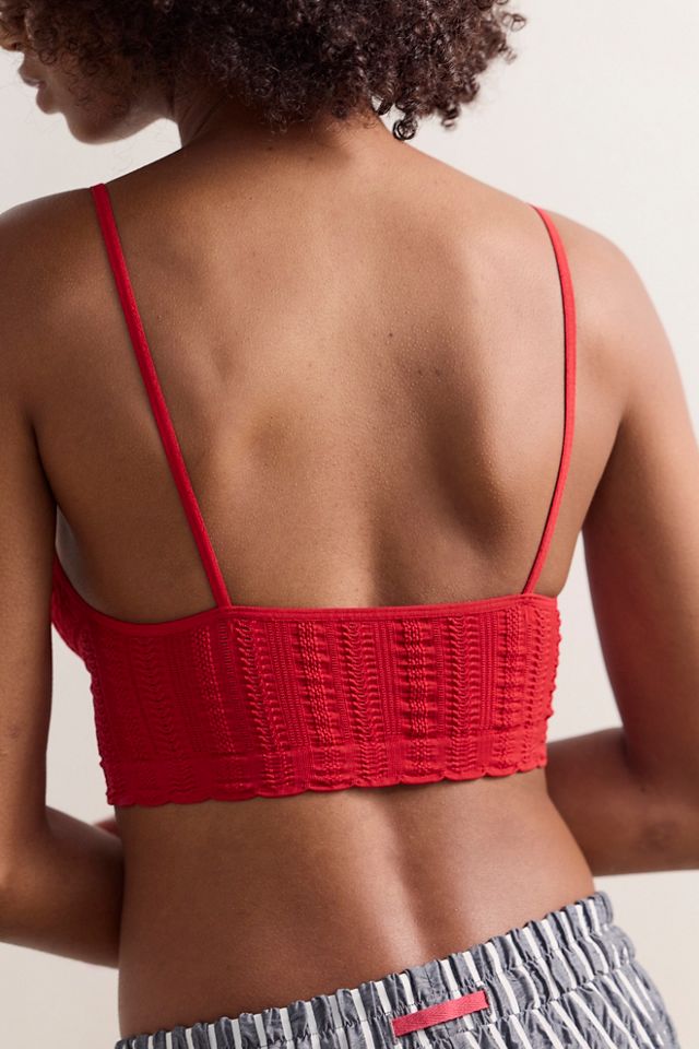 Heirloom Seamless Longline V-Neck Bralette #1