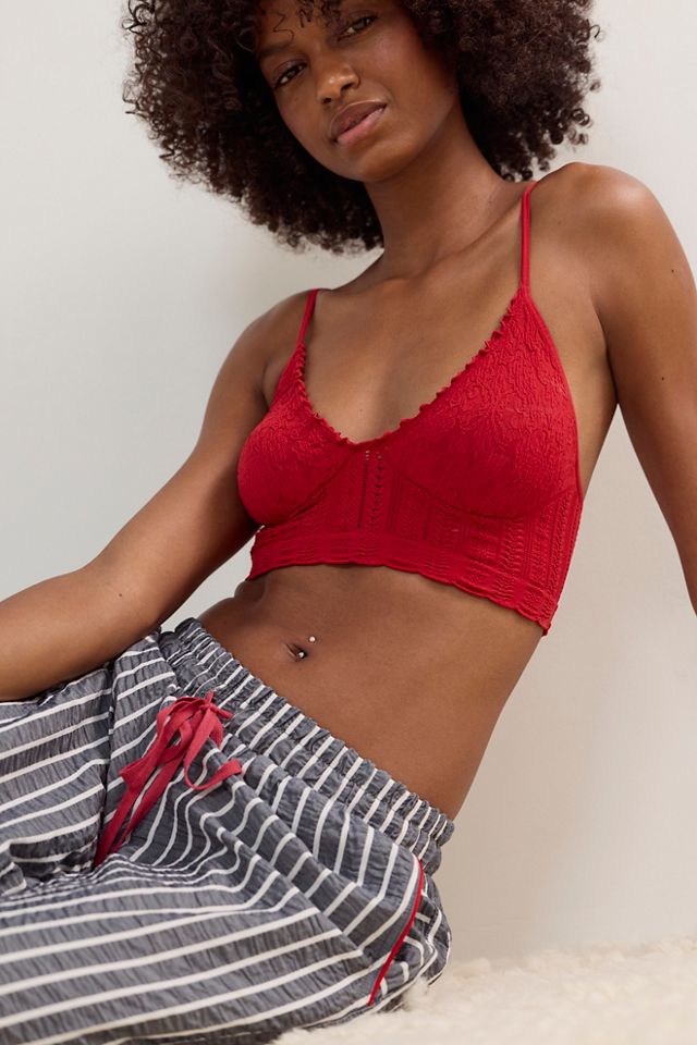 Heirloom Seamless Longline V-Neck Bralette #3