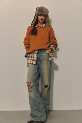 Jeans petit ami taille basse Tennessee We The Free