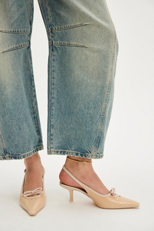 Cassidy Slingback Kitten Heels by Circus NY by Sam Edelman at Free People in White, Size: US 8