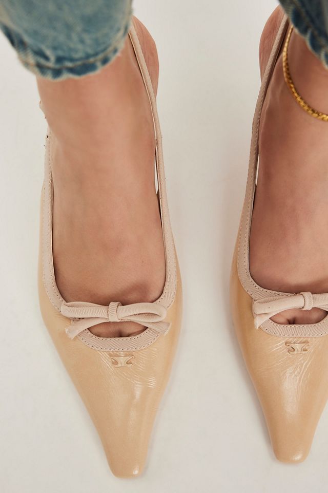 Cassidy Slingback Kitten Heels #1