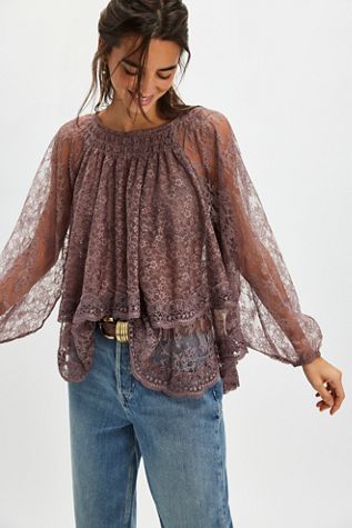 Lace Layering Long Sleeve