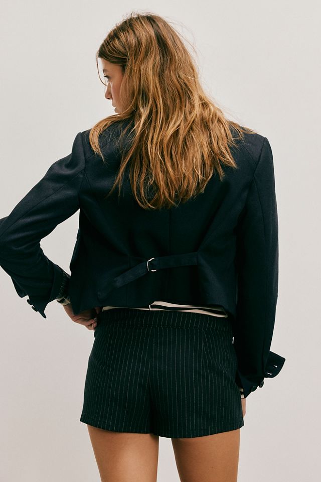 Phoebe Pinstripe Mini Skort #2