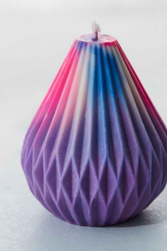Origami Pear Lantern Candle #1