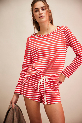 Jenna Short Set by free-est at Free People in Red, Size: M
