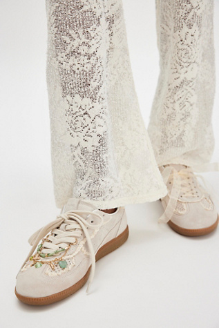 Alohas Tb.490 Crochet Sneakers At Free People In Cream, Size: EU 40