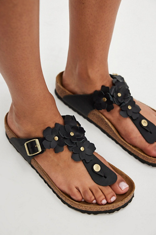 Sandales Birkenstock Gizeh Flowers