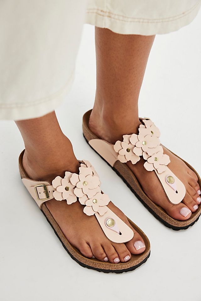 Birkenstock Gizeh Flowers Sandals | Free People Birkenstock Gizeh Flowers Sandals | Free People