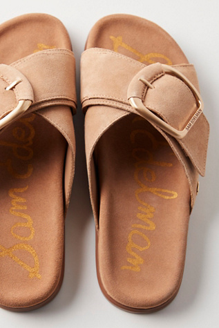 Darla Slip-On Sandals By Sam Edelman At Free People In Cyprus Tan, Size: US 8.5