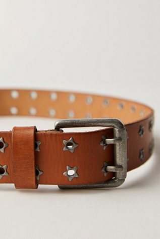 Женский ремень Free People Virgo Leather Belt, цвет: Коньячный — фото 3