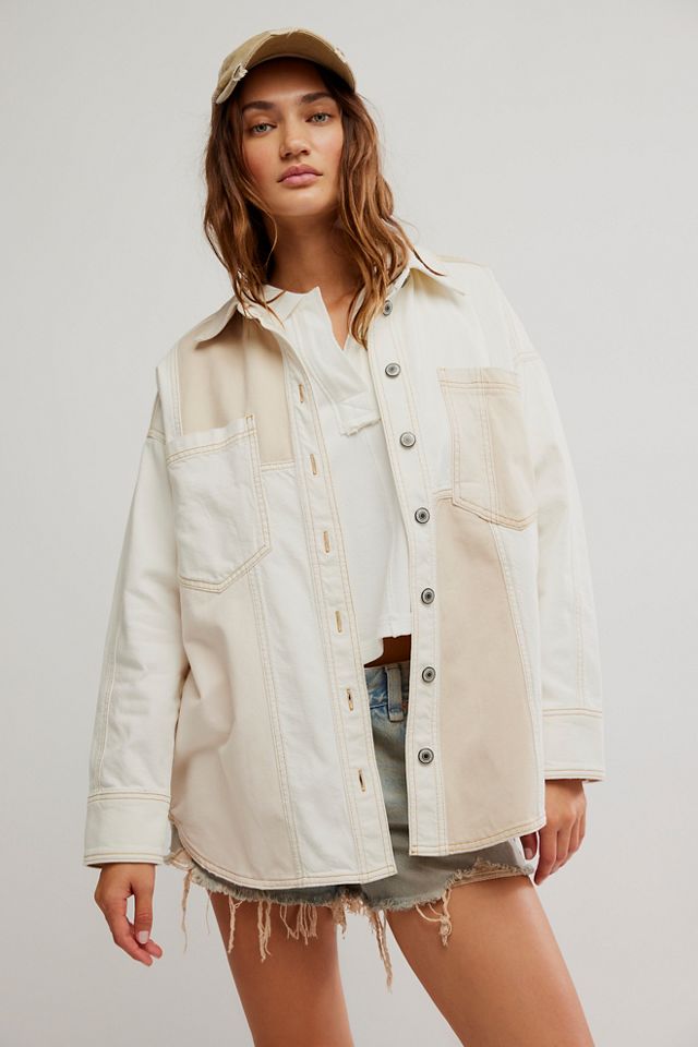 We The Free Ivory Mountain Roads Shirt | Free People