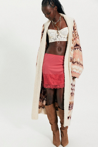 Party Crashers Half Slip by Intimately at Free People in Red, Size: XS