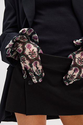 Gants Floraux Anna Sui