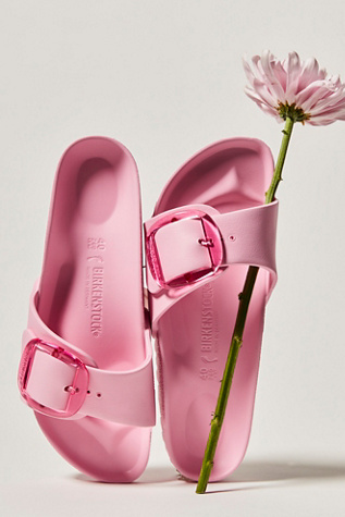 Birkenstock Madrid EVA Big Buckle Sandals at Free People in Pink, Size: EU 38