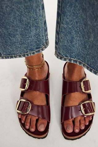 Birkenstock Arizona Hammered Big Buckle Sandals