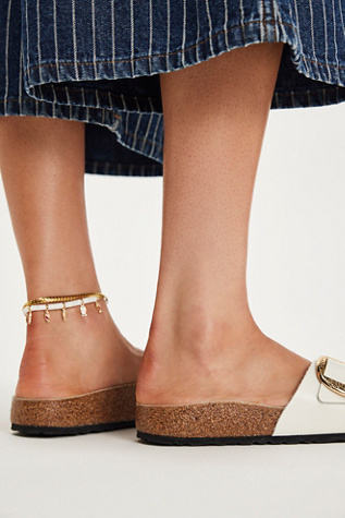 Madrid Hammered Big Buckle Birkenstocks