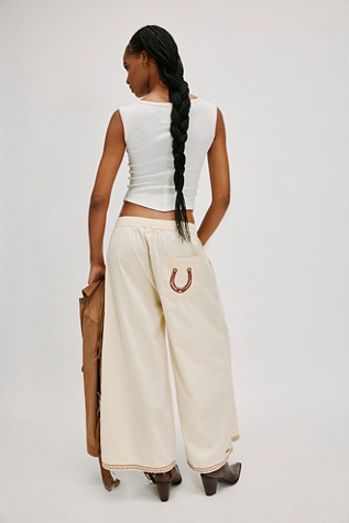 The Tales Yeehaw Embroidered Pants