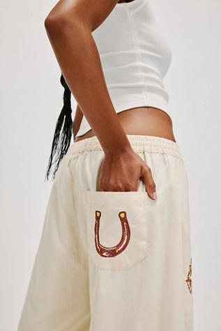 The Tales Yeehaw Embroidered Pants