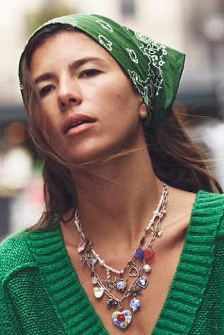 Call It By Your Name Bandana at Free People in Green